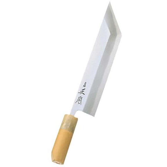 正本 本霞（玉白鋼）鰻サキ 21cm