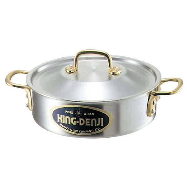 ブランドおしゃれ Amazon アルミ 打出 ヤットコ鍋 目盛付 21cm 両手鍋 オンライン通販