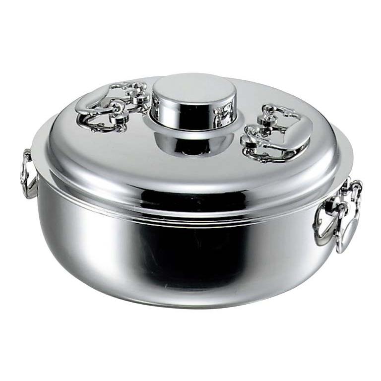 NS 18-8 しゃぶしゃぶ鍋 24cm 電磁用