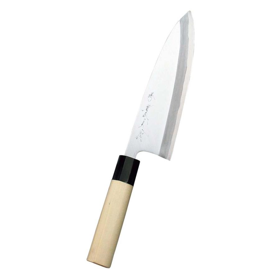 堺實光 上作（白鋼二号）出刃包丁 19.5cm 17535