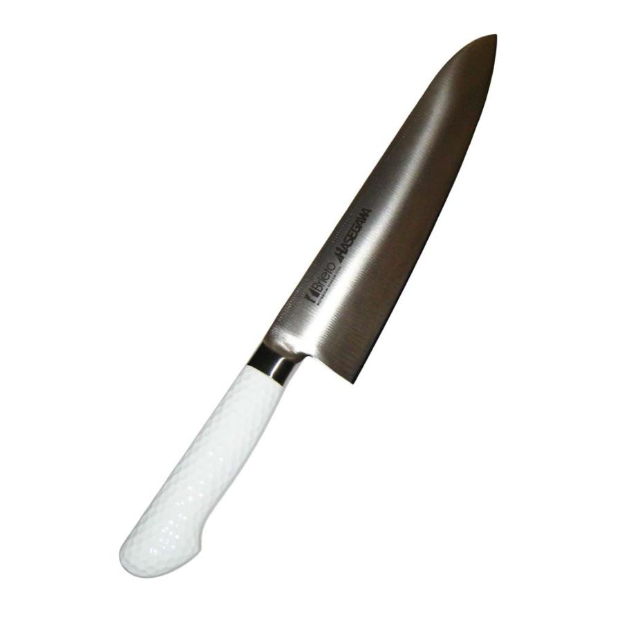 ハセガワ 抗菌カラー庖丁 牛刀 MGK-27 27cm ホワイト