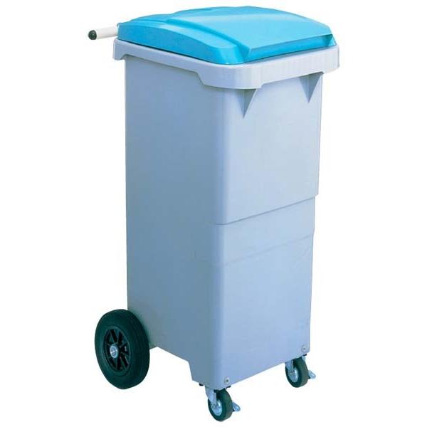 セキスイ リサイクルカート #110 搬送型 ブルー 最高品質 ゴミ箱