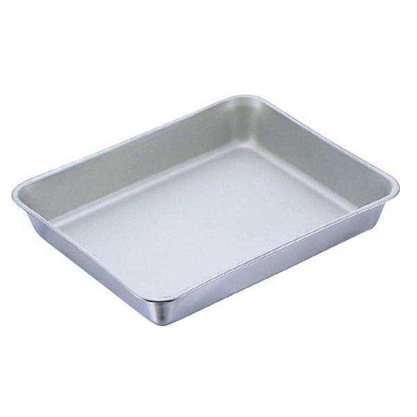 IKD 18-8 角バット 抗菌フッ素樹脂加工 3枚取