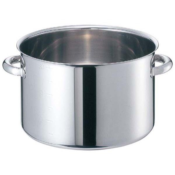 EBM モリブデンジII 半寸胴鍋（目盛付）24cm 蓋無