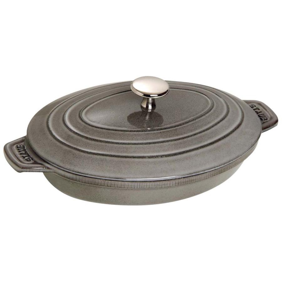 ストウブ(staub)／オーバル ホットプレート【23cm】カンパーニュ