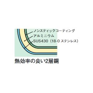EBM プロフェッショナル 2PLY IH フライパン 10吋｜mizumawari-chuubou｜02