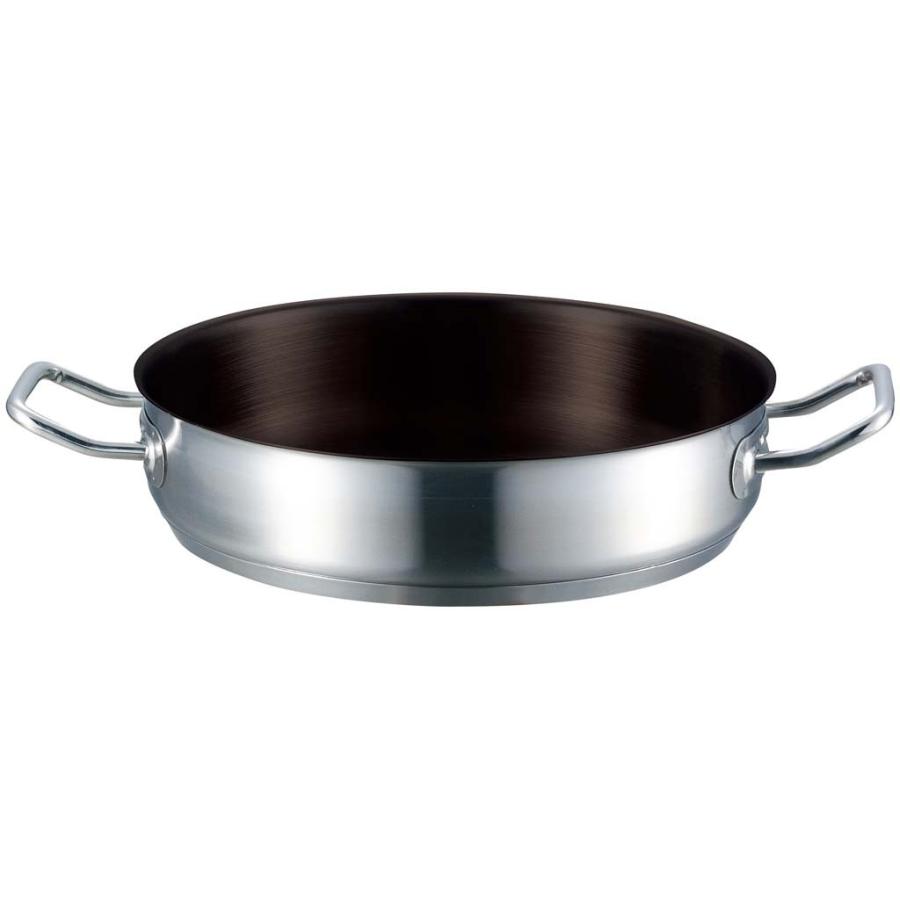 江部松商事 EBM 18-8 プロシェフ IH 外輪鍋 30cm 蓋無 内ノン  