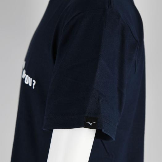ミズノ公式 Tシャツ ICHIROシルエット ユニセックス ネイビー×イエロー|ミズノ公式 PayPayモール店|02