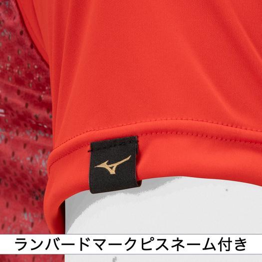 ミズノ公式  ミズノプロ グラフィックTシャツ ユニセックス ネイビーピオニー｜mizuno-shop｜04