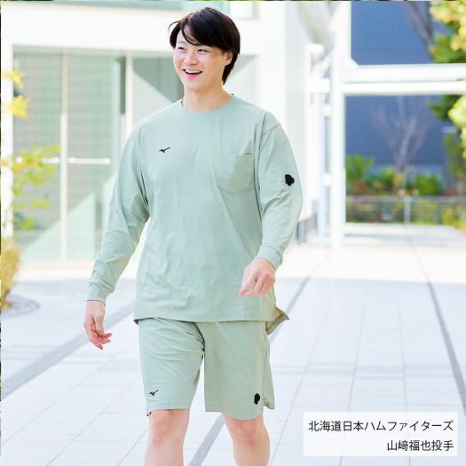 ミズノ RELEASE POINT ロングTシャツ/パンツ セット シルバー O MIZUNO（ミズノ） 野球 シャツ 公式 リリースポイント ロングTシャツ