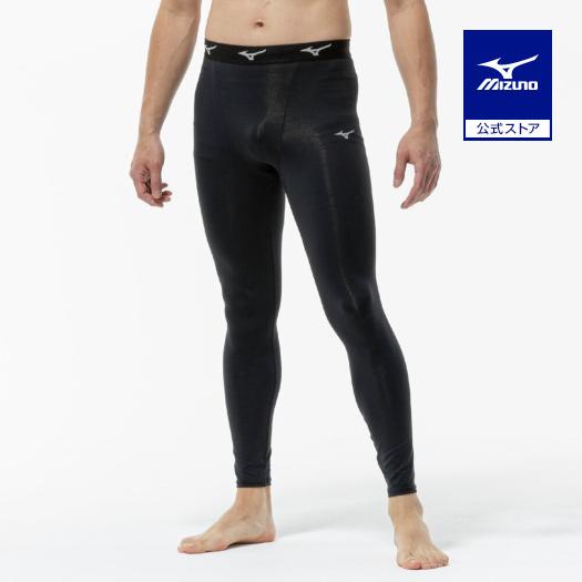 MIZUNO（ミズノ） 野球 スパッツ 公式 ロングスパッツ ブラック タイツ