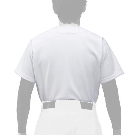 MIZUNO（ミズノ） 野球 ユニフォームシャツ 大人 無地 練習着シャツ 防
