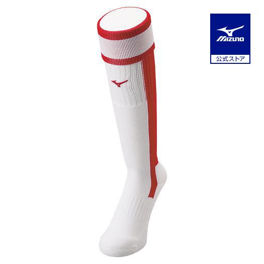MIZUNO（ミズノ） 野球 ソックス 公式 ハイソックス レディース レッド