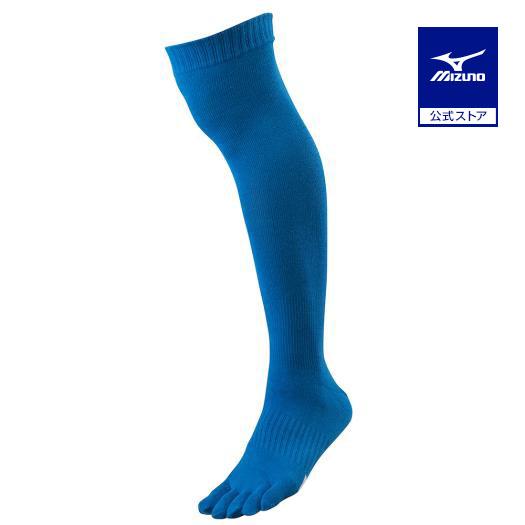 MIZUNO（ミズノ） 野球 ソックス 公式 五本指 カラーソックス ブルー