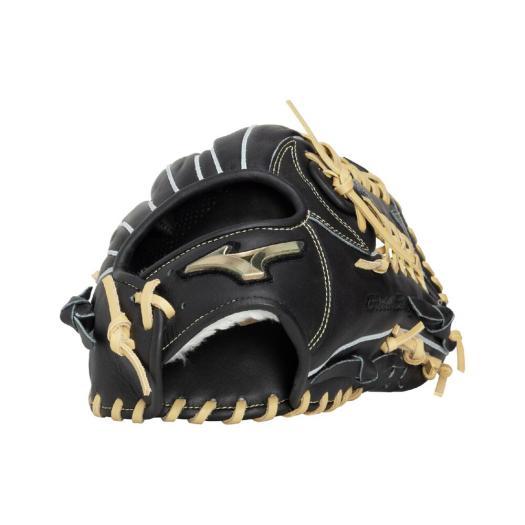 リ*2様 Mizuno 硬式用グローブ ブラック×ゴールド MIZUNO（ミズノ） 野球 グローブ 軟式 ジュニア軟式 公式 ゴールデン