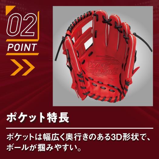 MIZUNO（ミズノ） 野球 グローブ 軟式 一般軟式 公式 ウィルドライブ