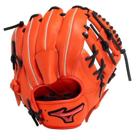 MIZUNO ミズノ公式 ジュニア軟式用ウィルドライブ レッド 小指2本入れα