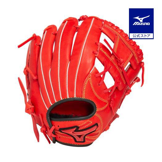 少年野球MIZUNO 軟式グローブ 1AJGY33220 レッド MIZUNO（ミズノ） 野球 グローブ オールラウンド用 ジュニア軟式