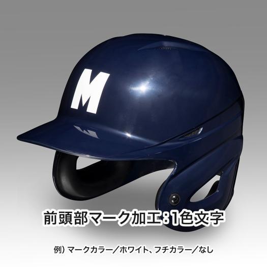 MIZUNO（ミズノ） ミズノ公式 少年軟式 打者用ヘルメット 両耳付 野球