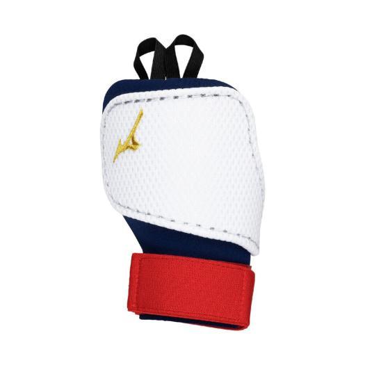 MIZUNO（ミズノ） ミズノ公式 手甲ガード 右手/左打者用 勝色