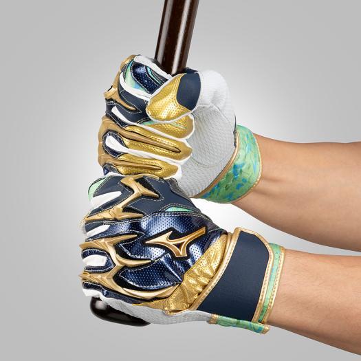 MIZUNO（ミズノ） 野球 ミズノプロ バッティンググローブ 大人