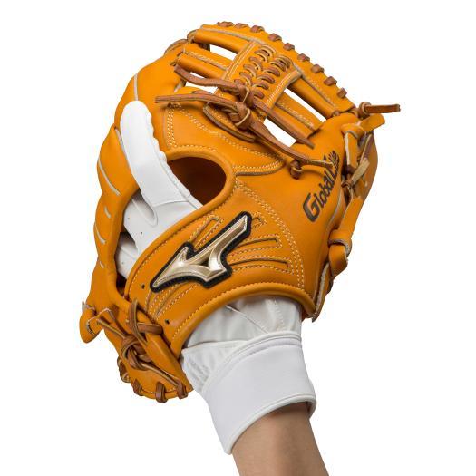 MIZUNO ミズノ公式 野球 グローバルエリート 守備手袋 左手用