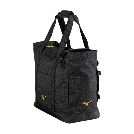 【新品未使用】 Mizuno ブラック トートバッグ MIZUNO（ミズノ） 野球 MP トートバッグL 30L 大容量 大型 一般 男女
