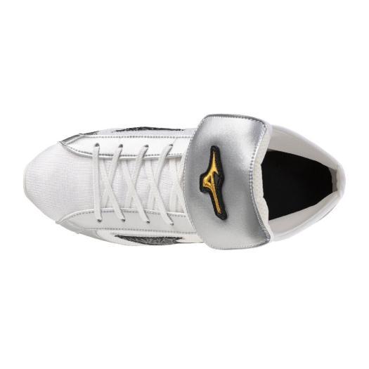 MIZUNO ボクシングシューズ ブラック ホワイト MIZUNO（ミズノ） ミズノ公式 フィニッシャーLOW ボクシング ホワイトx