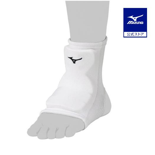 MIZUNO（ミズノ） ミズノ公式 足首用サポーター 片側/空手 ホワイト 