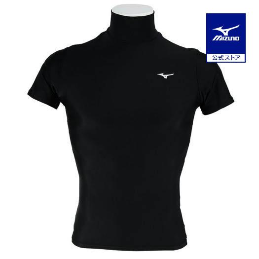 Mizuno ブラック 半袖 アンダーシャツ M バイオギア MIZUNO（ミズノ） ミズノ公式 バイオギアインナーシャツ 半袖 メンズ