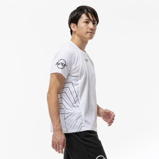 MIZUNO（ミズノ） ミズノ公式 N-XT グラフィックTシャツ ホワイト