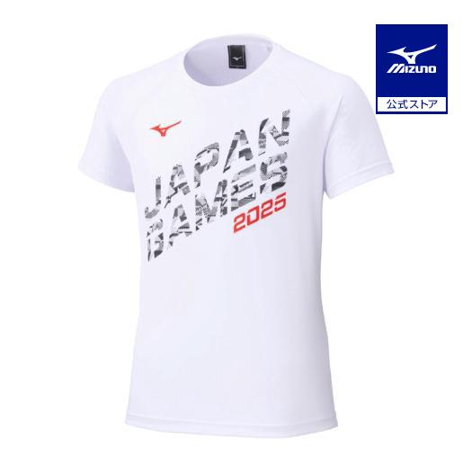 MIZUNO（ミズノ） ミズノ公式 2025国スポプリントTシャツ ホワイト