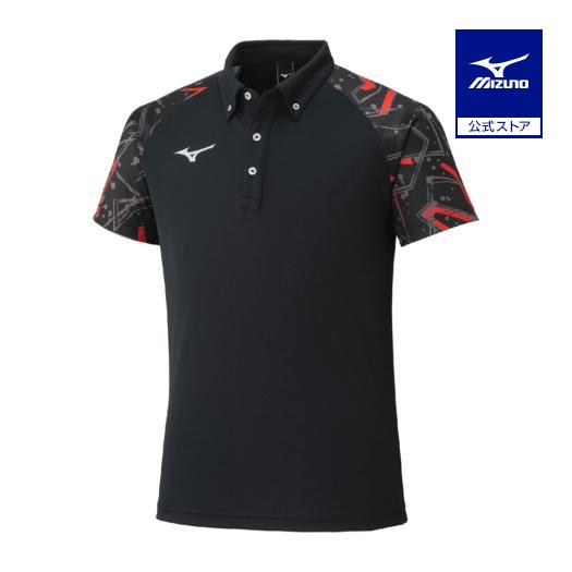 MIZUNO（ミズノ） ミズノ公式 大会記念ポロシャツ ブラック ユニ