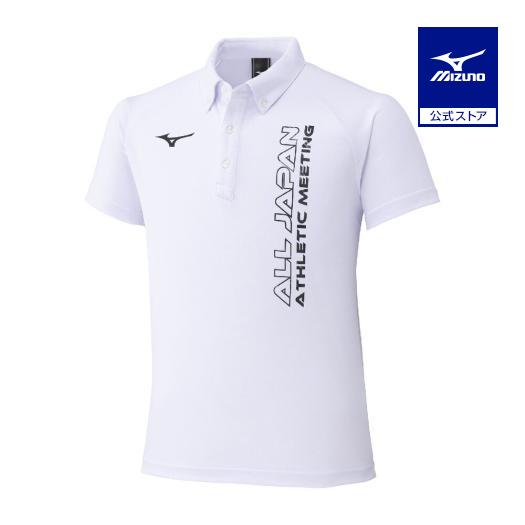【新品】APEポロシャツ 完売品 2026最新 ホワイト MIZUNO（ミズノ） ミズノ公式 2026大会記念ポロシャツ メンズ
