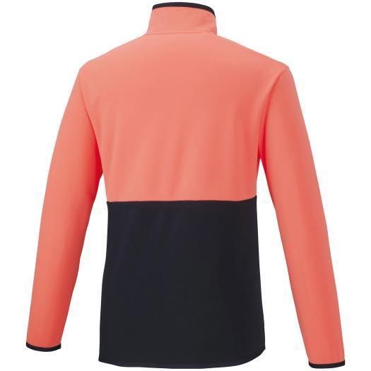 ミズノ公式 N-XTウォームアップジャケット ジュニア ネオンフレイム