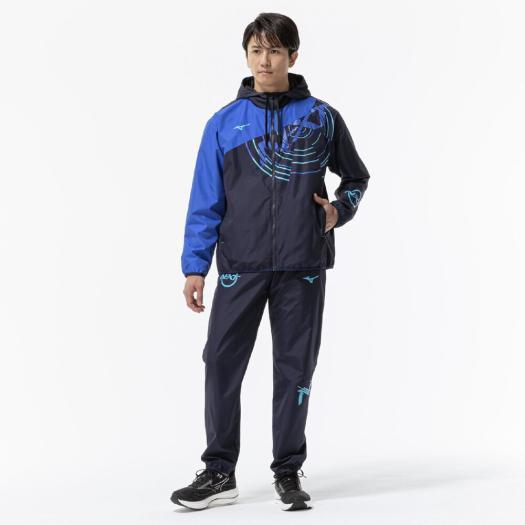 ミズノ公式 N-XT ウィンドブレーカージャケット ディープネイビー ユニセックス