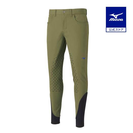 MIZUNO（ミズノ） ミズノ公式 乗馬キュロットパンツ メンズ カーキ
