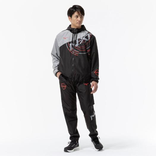 MIZUNO（ミズノ） ミズノ公式 N-XT ウィンドブレーカーパンツ ブラック