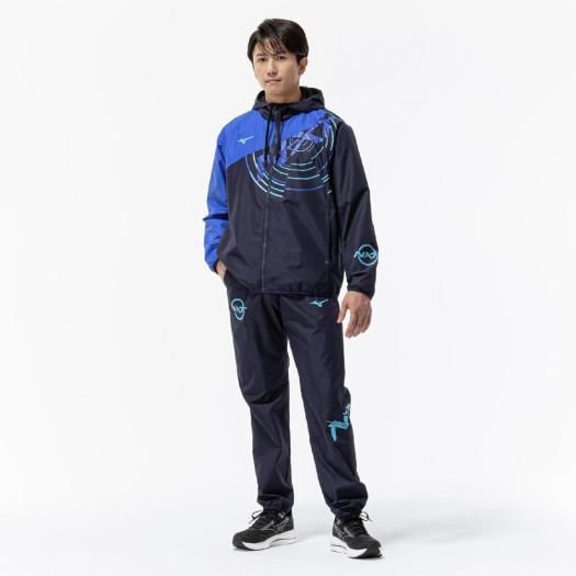 MIZUNO（ミズノ） ミズノ公式 N-XT ウィンドブレーカーパンツ ディープ