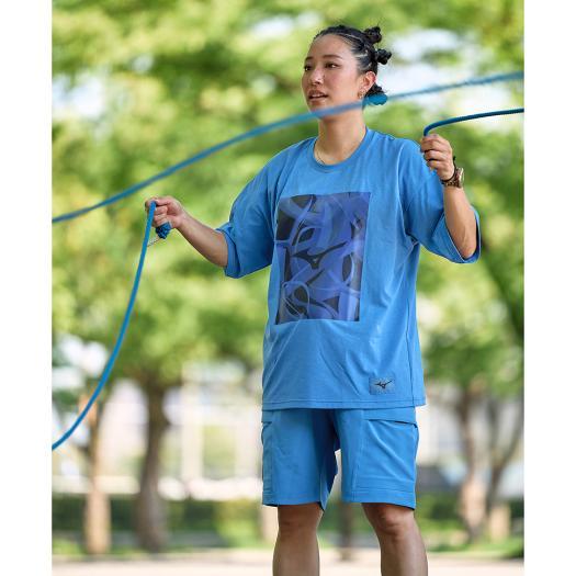 MIZUNO（ミズノ） ミズノ公式 ルーズフィットグラフィックTシャツ