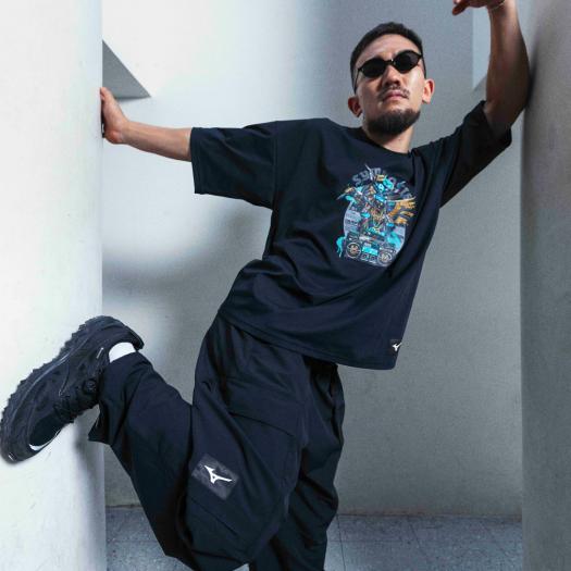 MIZUNO（ミズノ） ミズノ公式 Dragon76ルーズフィットTシャツ ブラック