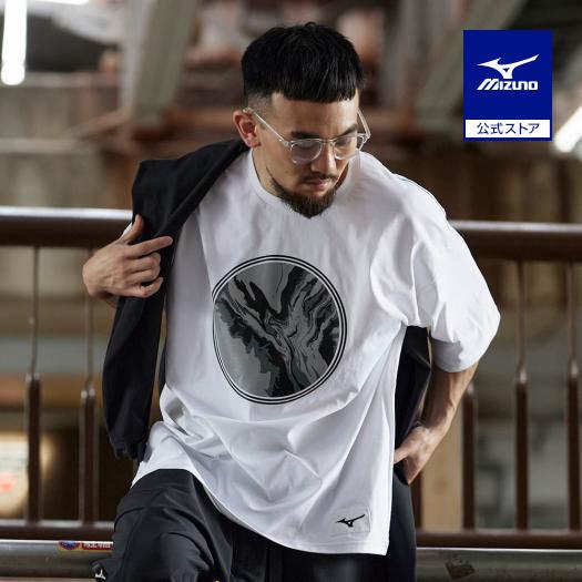 MIZUNO（ミズノ） ミズノ公式 ルーズフィットグラフィックTシャツ