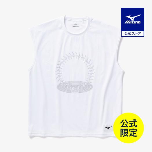ミズノ トップス シャツ 白 ホワイト ベージュ Mサイズ MIZUNO（ミズノ） ミズノ公式 ミズノ直営限定 ルーズフィットタンク