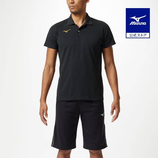 MIZUNO（ミズノ） ミズノ公式 ポロシャツ メンズ レディース ブラック