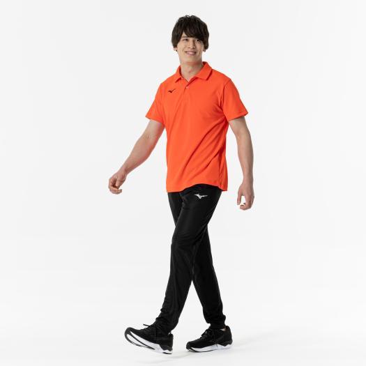 ミズノ公式 ポロシャツ ユニセックス フレイムオレンジ｜mizuno-shop｜05
