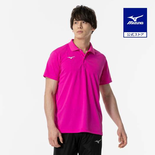 MIZUNO（ミズノ） ミズノ公式 ポロシャツ ユニセックス ピンク