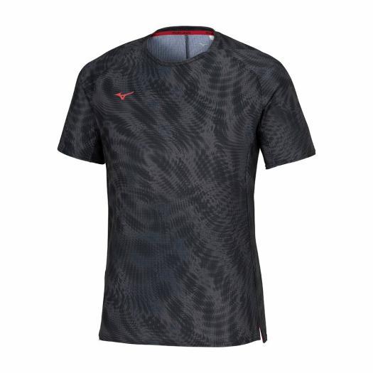 MIZUNO ミズノ公式 汗処理 通気 ドライエアロフローTシャツ メンズ 