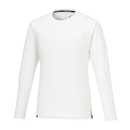 MIZUNO（ミズノ） ミズノ公式 ソフトドライTシャツ 長袖 メンズ スノー