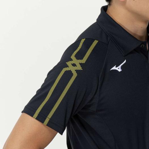 MIZUNO（ミズノ） ミズノ公式 ポロシャツ ブラック ユニセックス