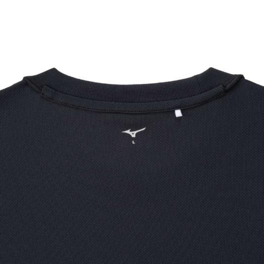 MIZUNO（ミズノ） ミズノ公式 ナビドライTシャツ 半袖/丸首 ブラック